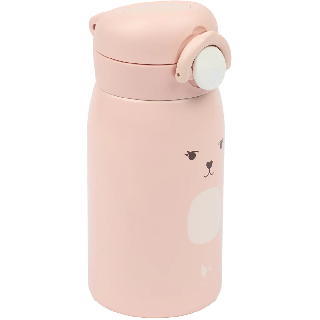 Fabelab Butelka termiczna dla dzieci mała Bunny Old Rose