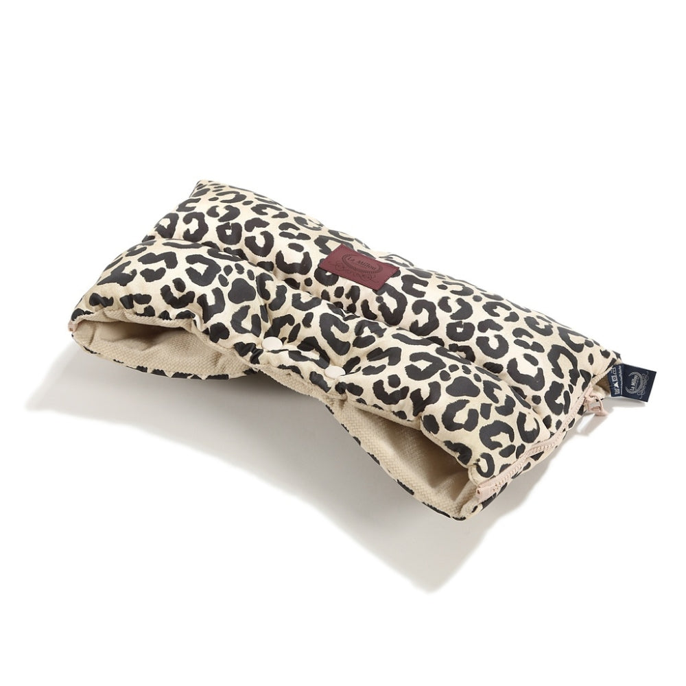 La Millou Mufka do wózka Ortalion Leopard Cream