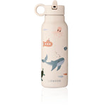 Liewood Butelka termiczna dla dzieci 350 ml Falk Sea creature Sandy