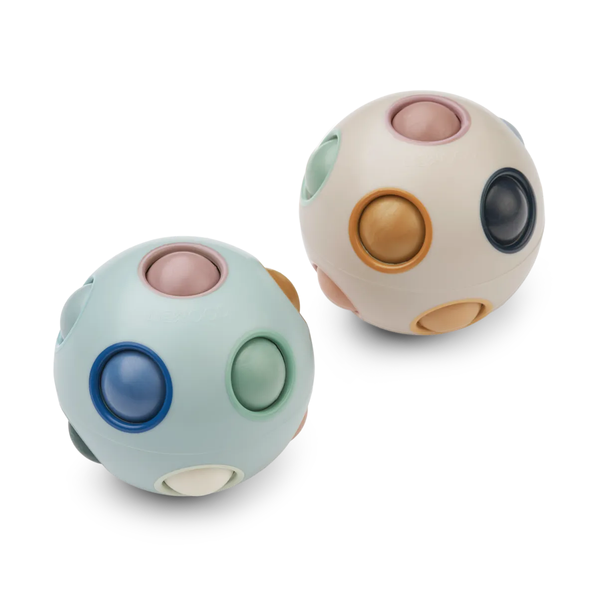 Liewood Piłka sensoryczna 2-pak Ice blue multi mix