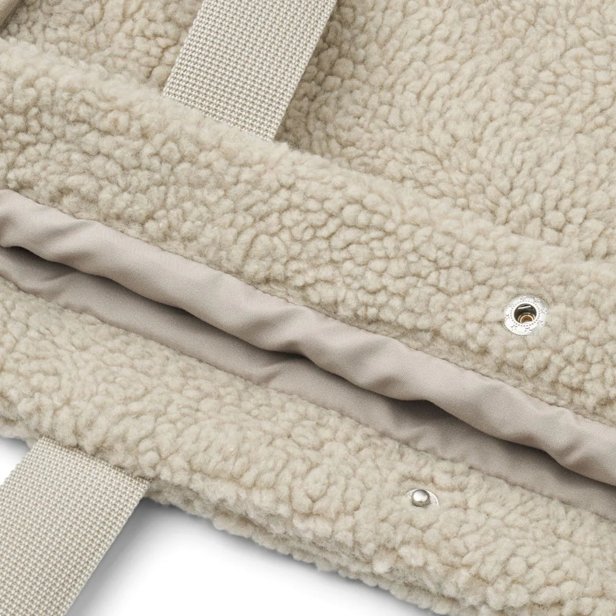 Liewood Torba dla mamy z polaru Pile Tote Bag Mist