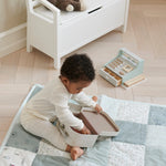 Cam Cam Copenhagen Drewniana Kasa dla dzieci Dusty Green FSC