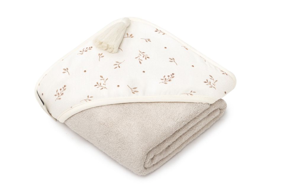 Memi Bambusowy ręcznik dla niemowląt Twigs