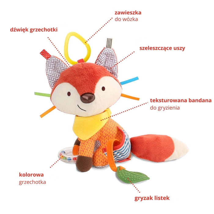 Skip Hop Zawieszka do wózka Aktywna Bandana Buddies Lisek