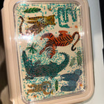 SKAZA Petit Monkey Lunchbox dla dzieci Bento upside down animals