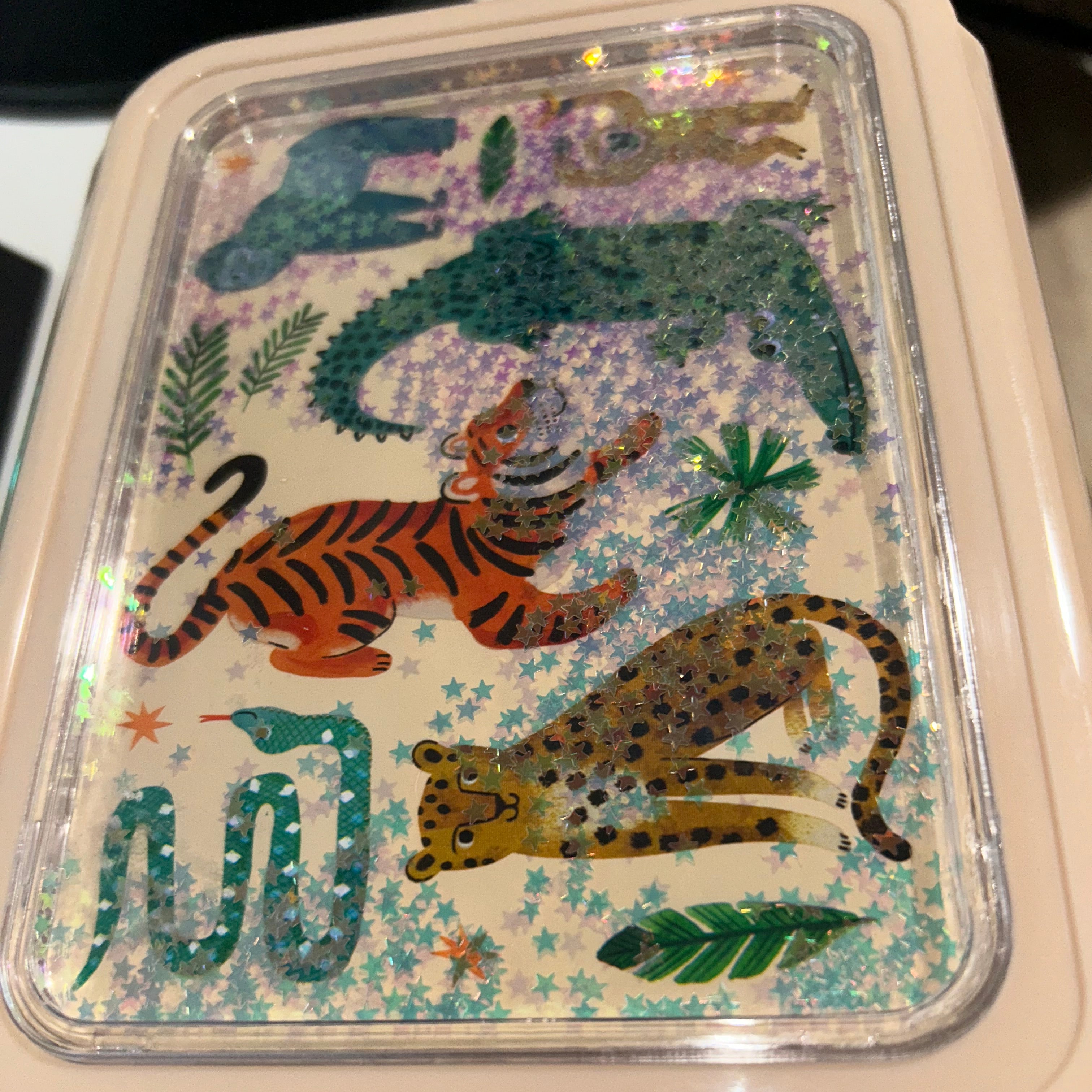 SKAZA Petit Monkey Lunchbox dla dzieci Bento upside down animals