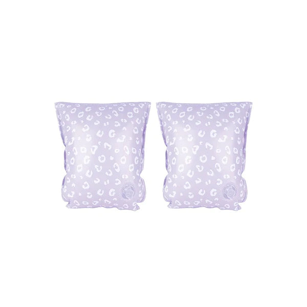 The Swim Essentials Rękawki do pływania 2-6 lat Lila Leopard