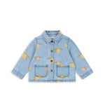 Konges Slojd Dżinsowa kurtka dziecięca Magot Lemon Denim