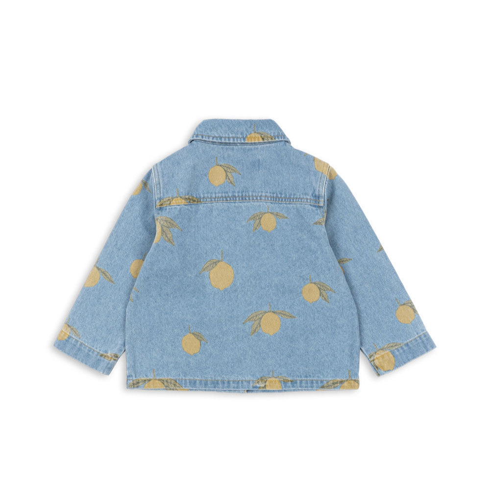 Konges Slojd Dżinsowa kurtka dziecięca Magot Lemon Denim