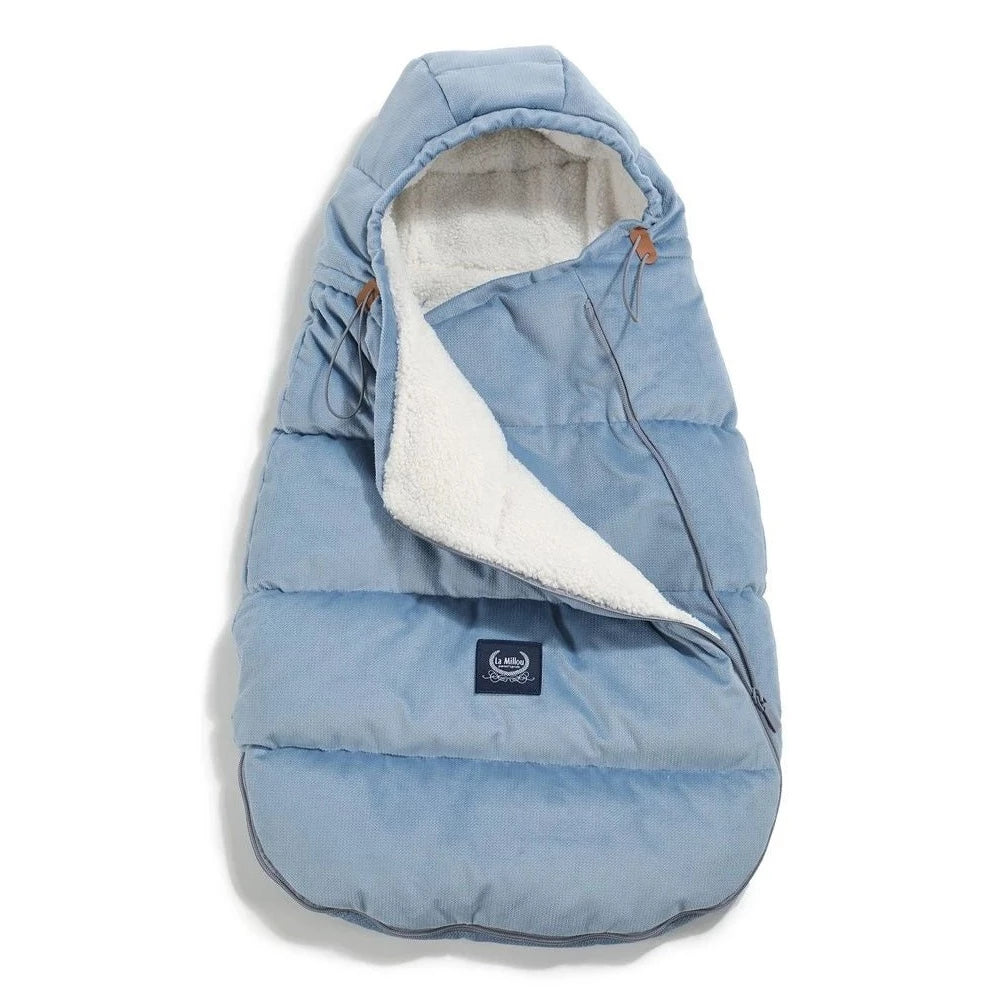La Millou Śpiworek do wózka zimowy Baby Multi Wind Blue