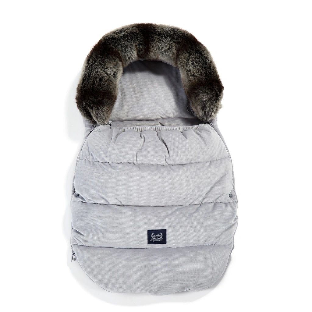 La Millou Śpiworek do wózka Combo Multi Dark Grey
