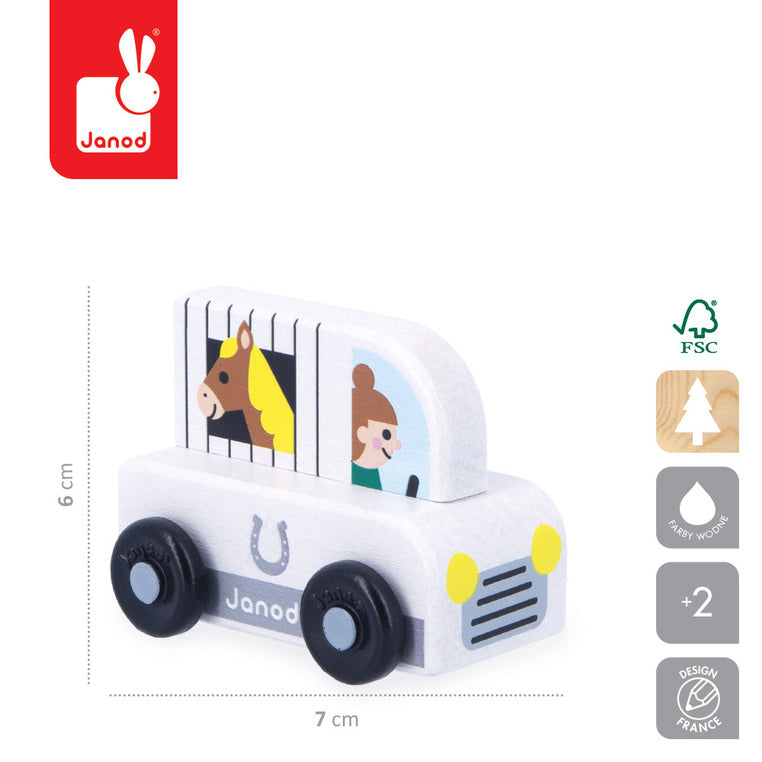 Janod Pojazd Koniowóz Wieś Cross Roads