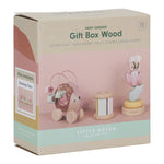 Little Dutch Drewniany zestaw prezentowy Fairy Garden FSC różowy