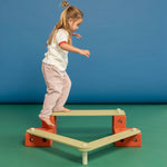 MODU Ścieżka do balansowania Burnt Orange Dusty Green