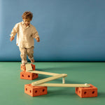 MODU Ścieżka do balansowania Burnt Orange Dusty Green