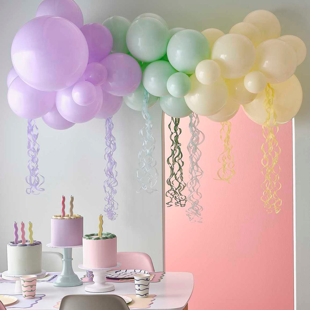 Gingerray Girlanda balonowa Balloon Arch with Tassel