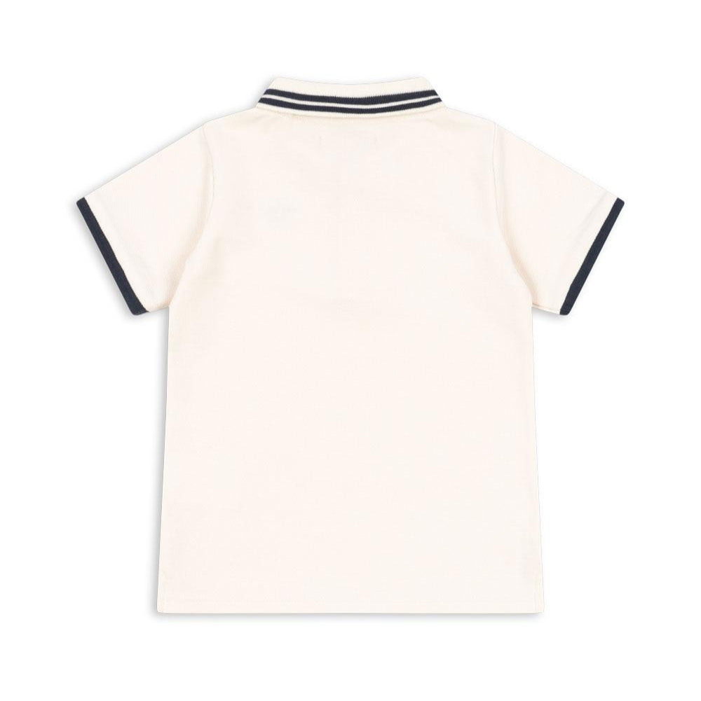 Konges Slojd Koszulka dla chłopca polo Florian Antique White