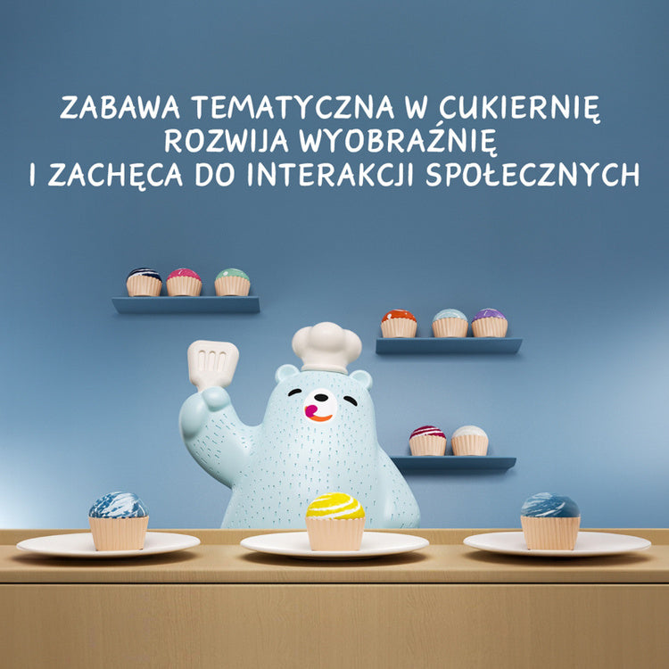 Topbright Zabawka edukacyjna Głodny Miś Waga szalkowa Montessori
