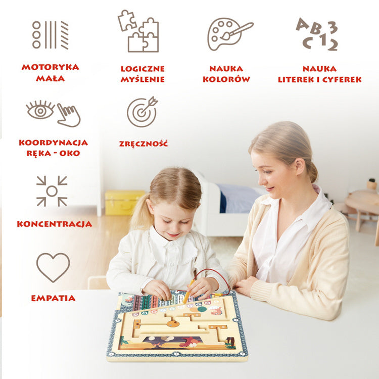Topbright Labirynt magnetyczny Jaja dinozaura
