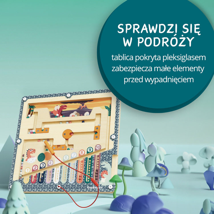 Topbright Labirynt magnetyczny Jaja dinozaura