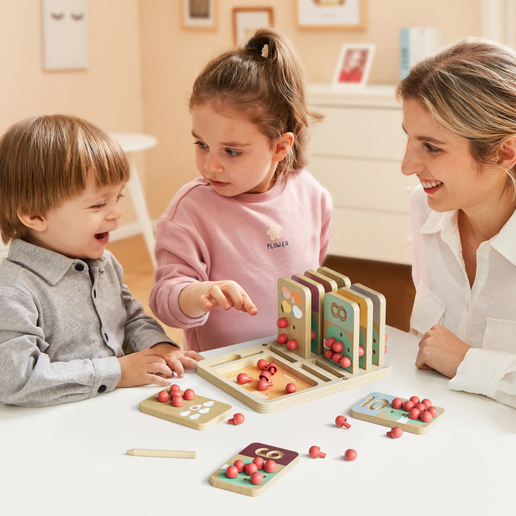 Topbright Zabawka edukacyjna do nauki liczenia Liczę owoce