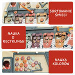 Topbright Układanka magnetyczna Segregowanie śmieci