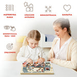 Topbright Układanka magnetyczna Segregowanie śmieci