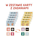 Topbright Drewniana zabawka edukacyjna Nauka liczenia na palcach