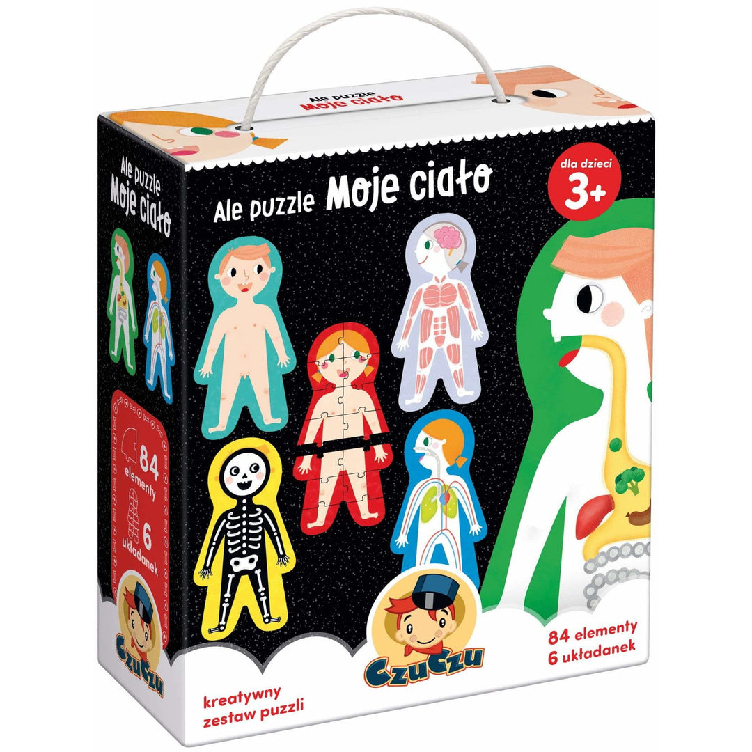 CzuCzu Puzzle Moje Ciało 84 elem.