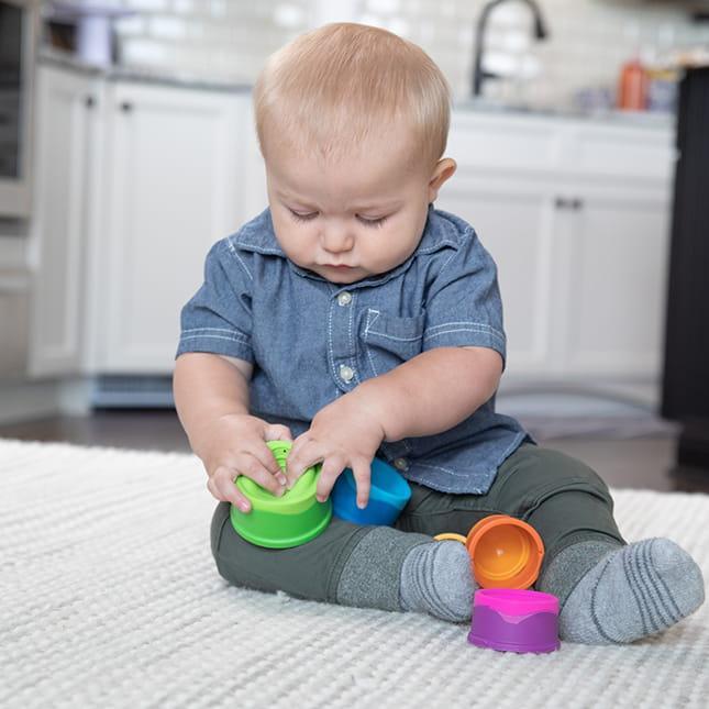 Fat Brain Toys Dimpl Bąbelki Wieża