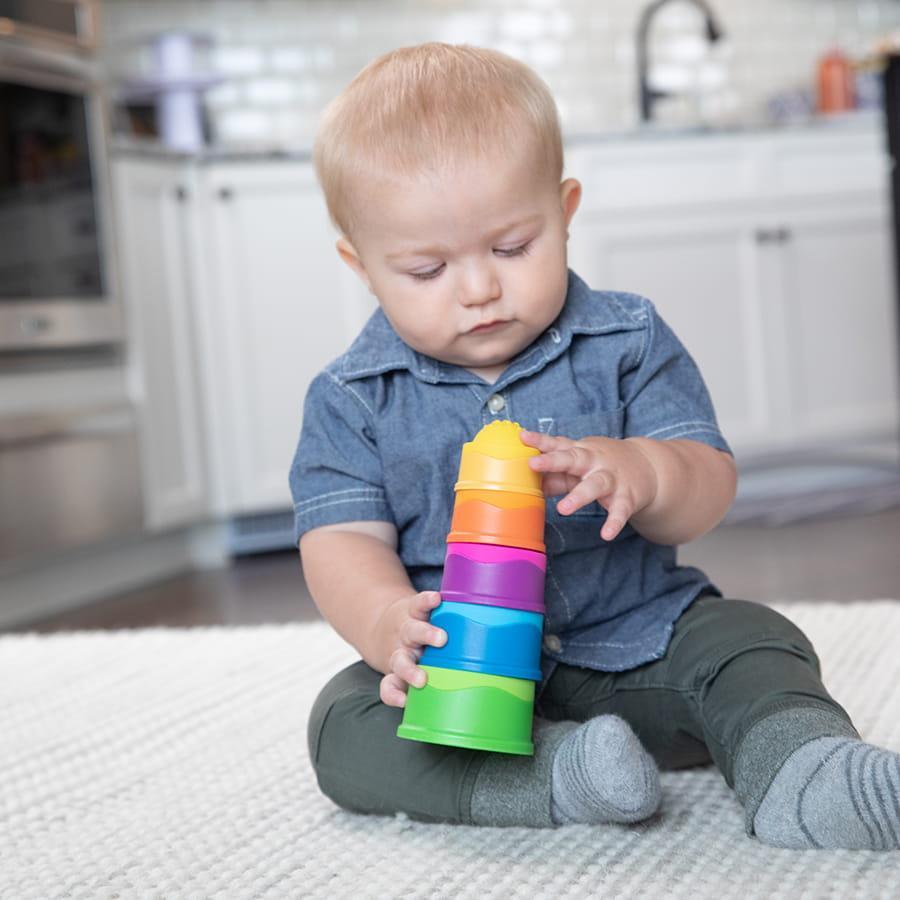 Fat Brain Toys Dimpl Bąbelki Wieża