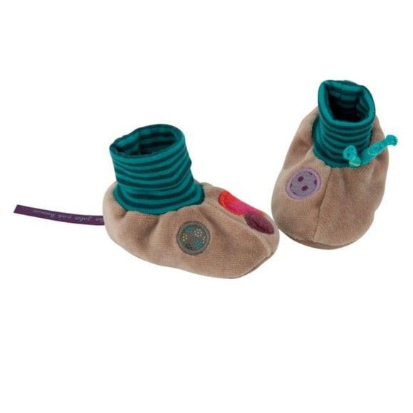 Moulin Roty Buciki szare bez pudełka