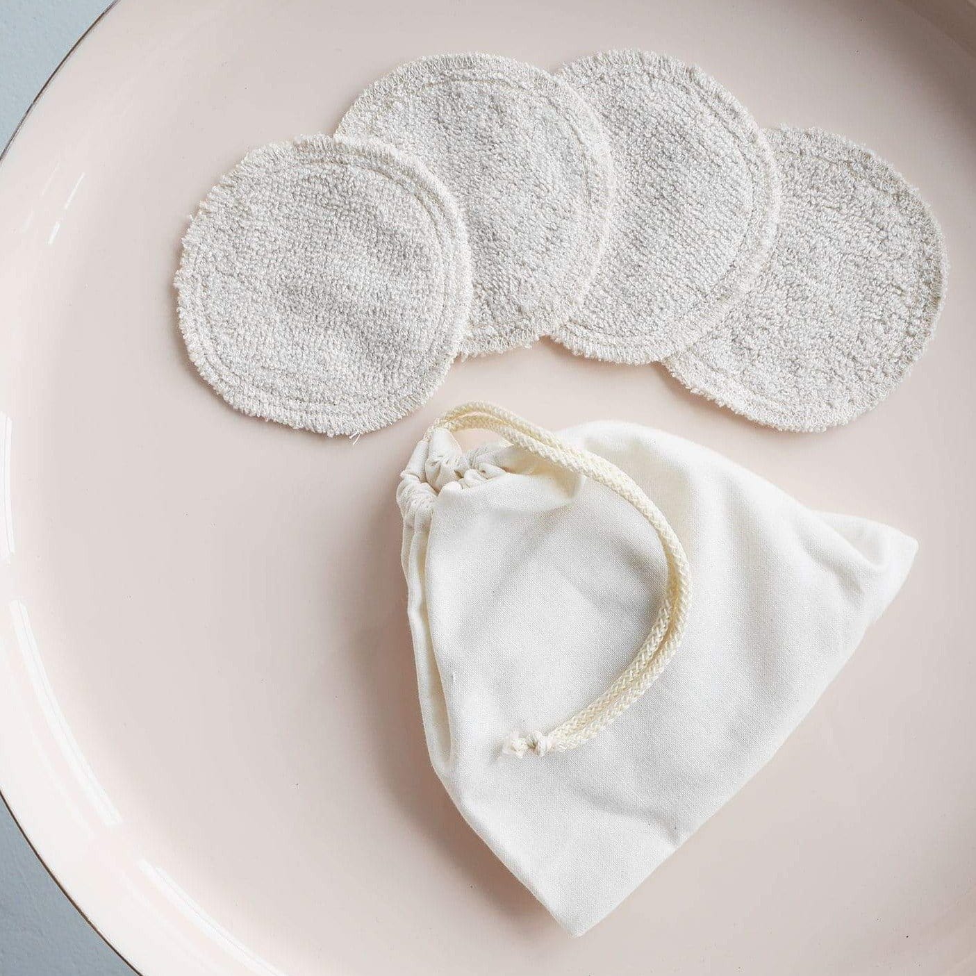 Lullalove Wielorazowe płatki do demakijażu len z bambusem - 4kidspoint.pl