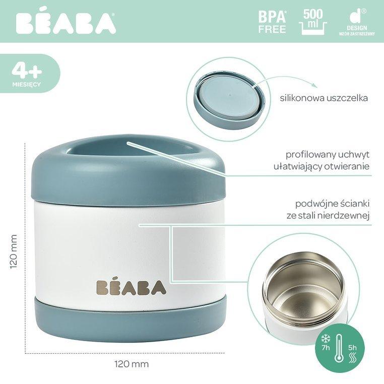 Beaba Termos dla dziecka 500 ml baltic blue