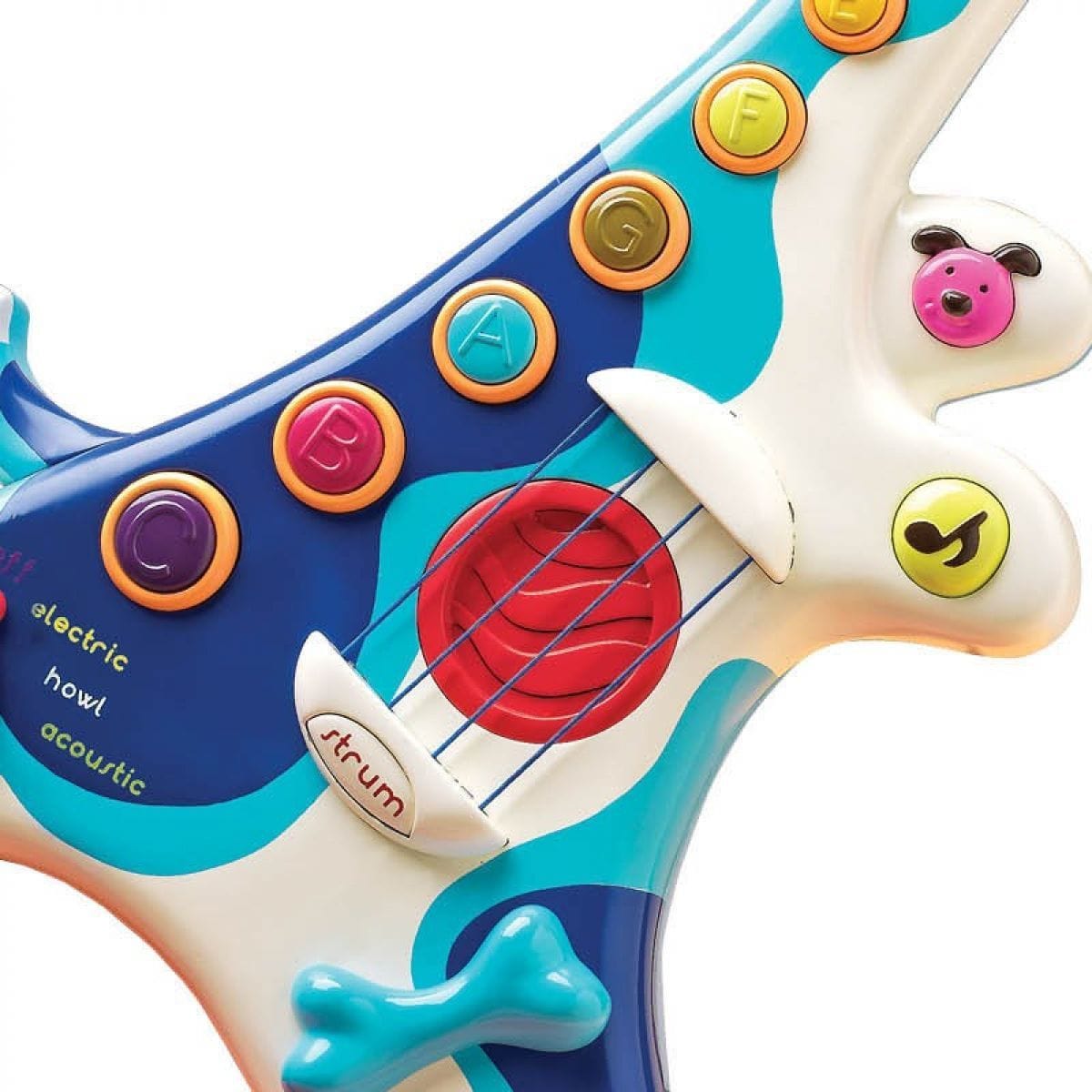 B.Toys Gitara piesek Woofer instrument dla dziecka - 4kidspoint.pl