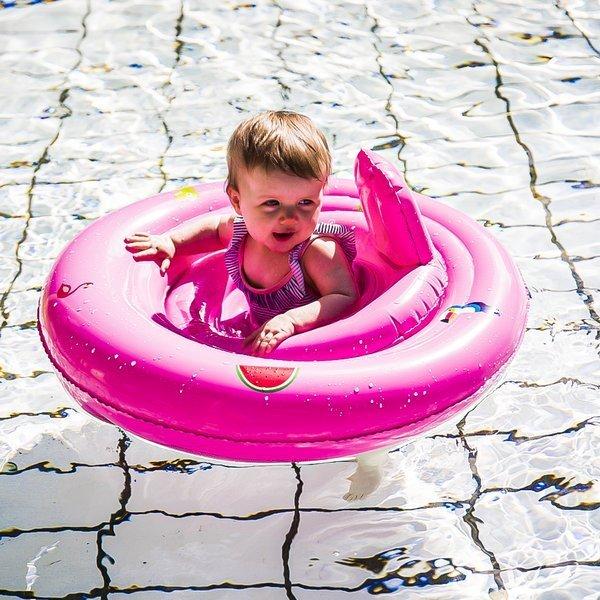 Swim Essentials Kółko treningowe dla dzieci Różowe - 4kidspoint.pl