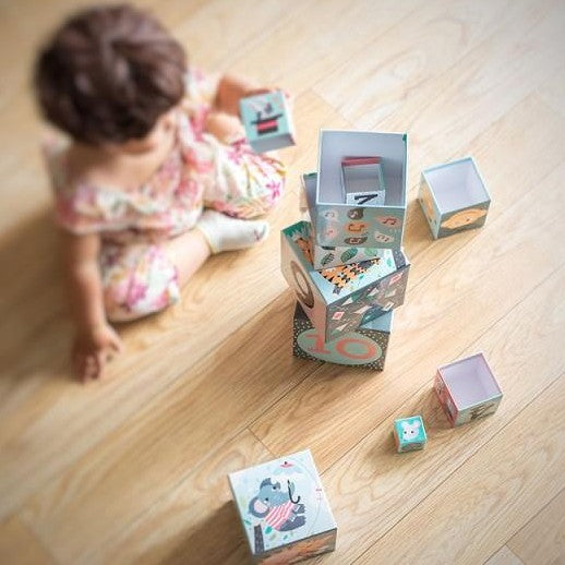 Vilac Piramida klocki dla dzieci Michelle Carlslund - 4kidspoint.pl