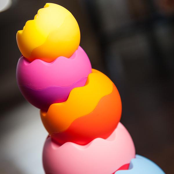 Fat Brain Toys Kule Piramida Tobbles Neon