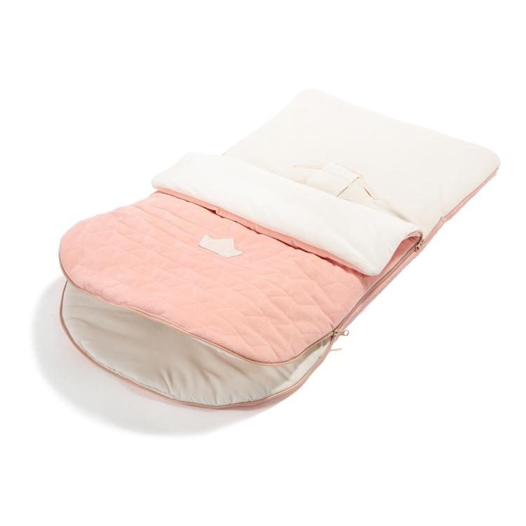La Millou Śpiworek M Powder Bright Pink & Rafaello