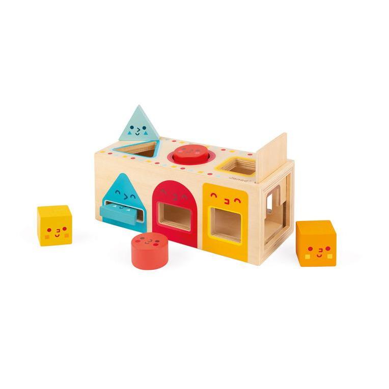 Janod Sorter figur geometrycznych zabawka edukacyjna - 4kidspoint.pl