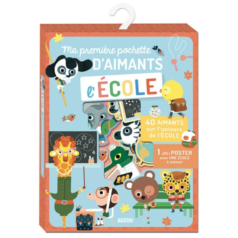 Auzou Magnesy puzzle magnetyczne W szkole