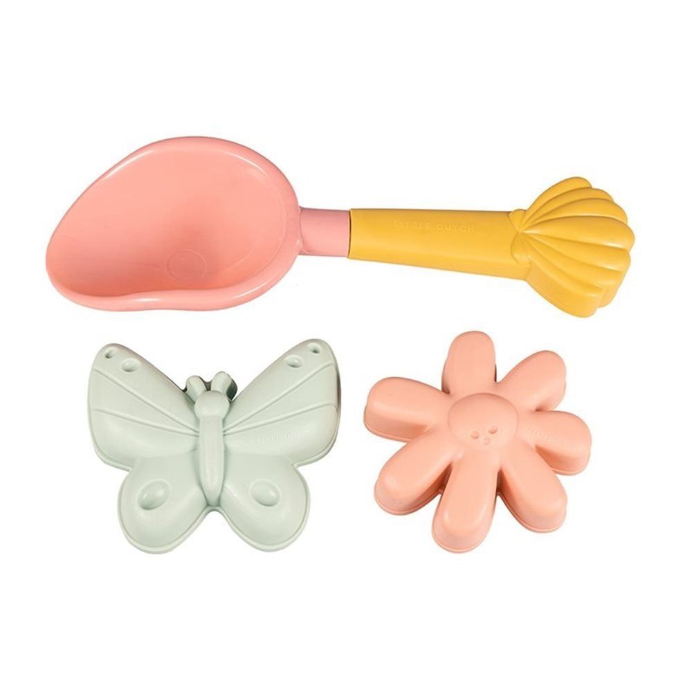 Little Dutch Zabawki do piasku 3 el. Flowers & Butterflies