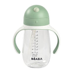 Beaba Butelka Kubek niekapek tritanowa ze słomką 300 ml Sage green