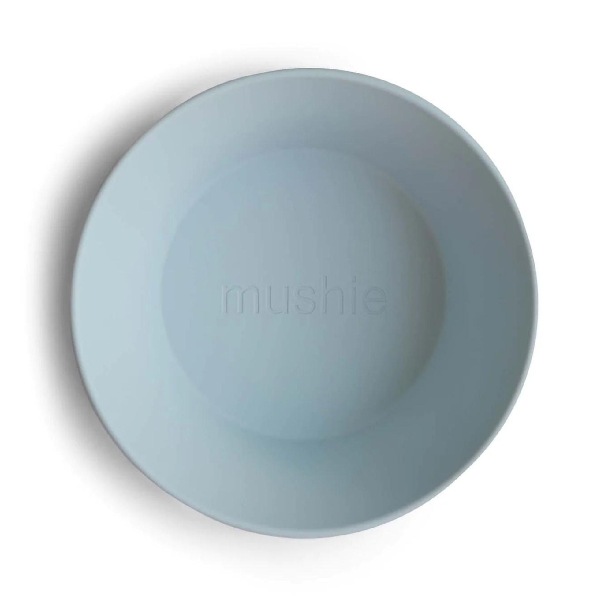 Mushie Miseczki dla dzieci Round Powder Blue