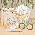 Gingerray Rekwizyty do zdjęć Botanical Baby Shower Photo Booth Props