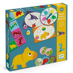 Djeco Gry dla dzieci Bingo Memo Domino Dinozaury