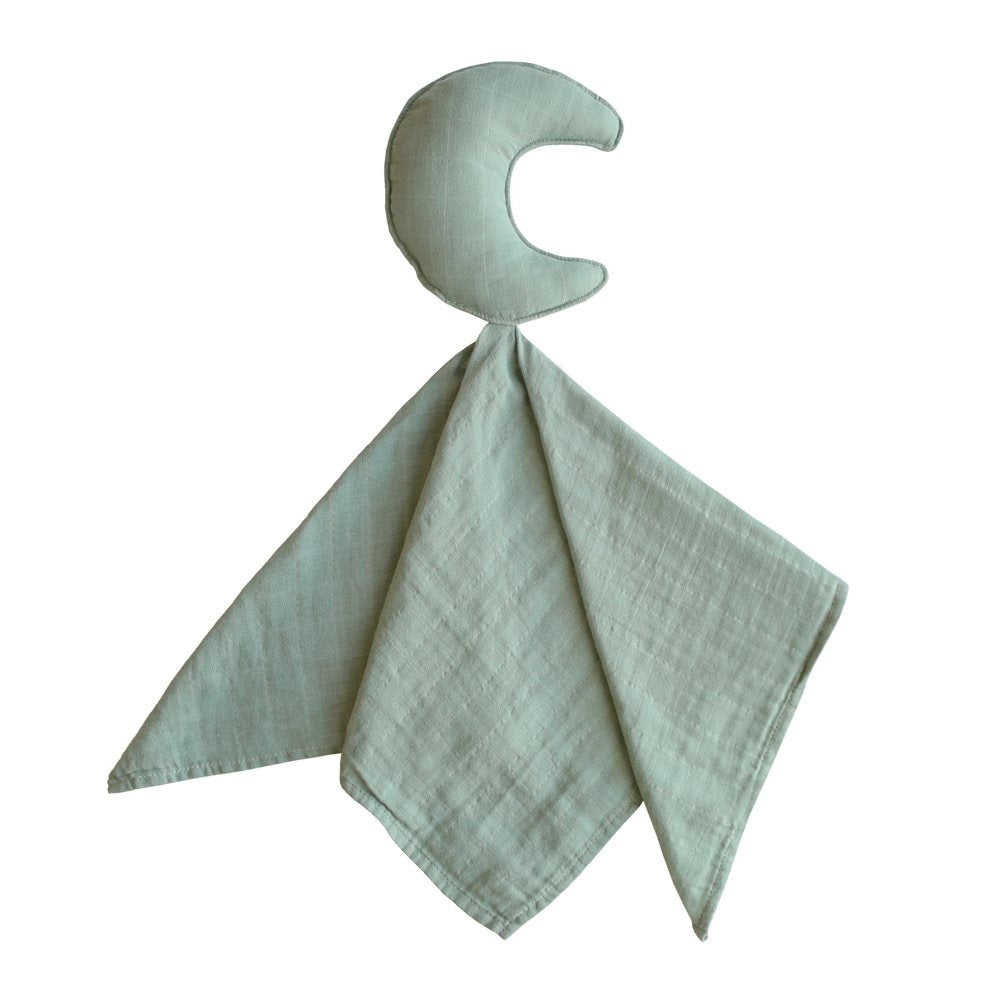 Mushie Przytulanka Lovey Moon Roman Green
