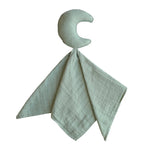 Mushie Przytulanka Lovey Moon Roman Green