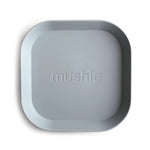Mushie Zestaw talerzy dla dzieci Square Cloud