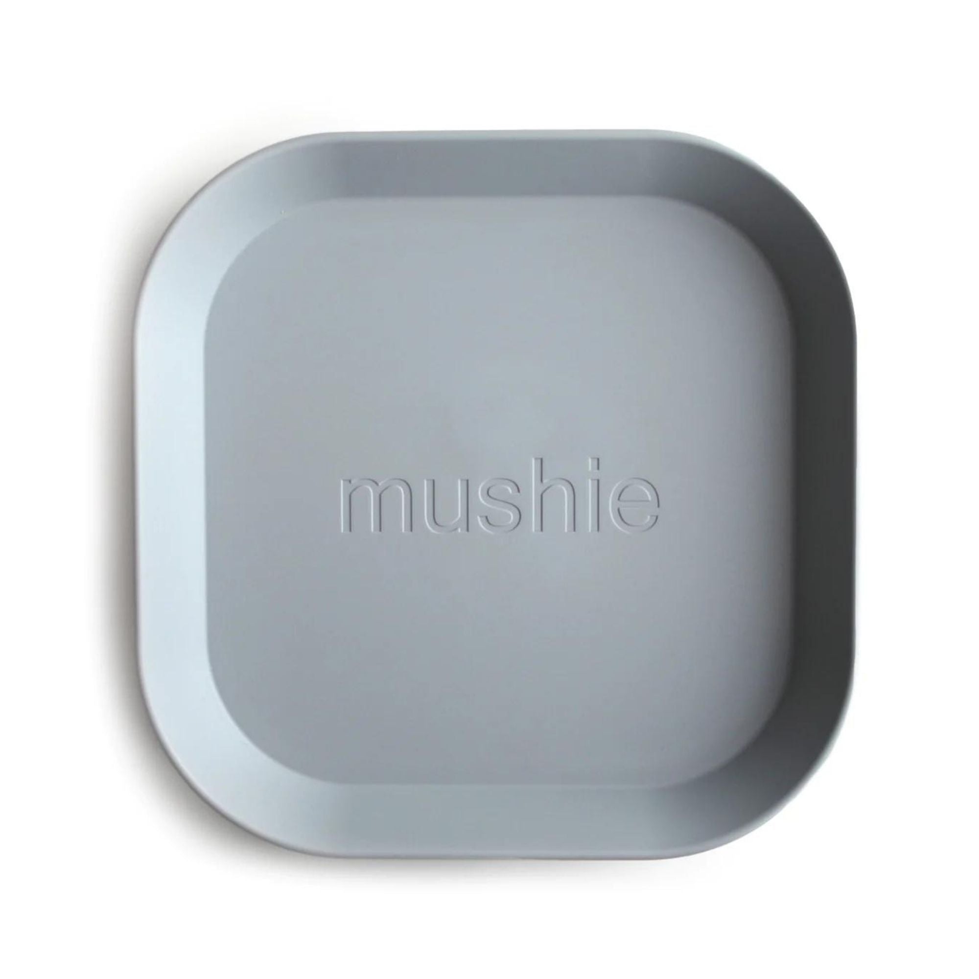 Mushie Zestaw talerzy dla dzieci Square Cloud